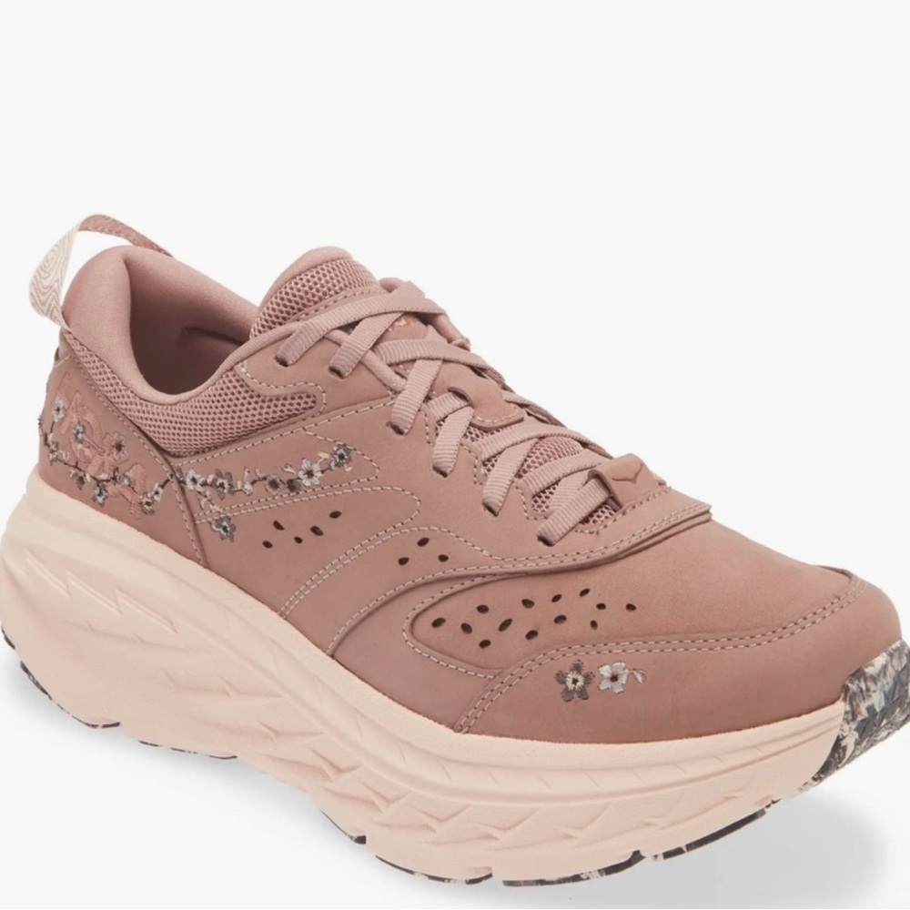 HOKA Vibrant Bloom Bondi L Sneaker Size 9 Women’s NEW